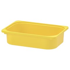 Контейнер для хранения IKEA TROFAST (ТРУФАСТ), Желтый, 42x30x10 см