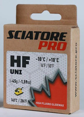 Парафин лыжный Sciatore Pro HF UNIVERSAL 45гр. белый 10°..-10°