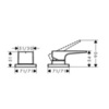 Hansgrohe Metropol 32548000 Смеситель на борт ванны на 2 отверстия