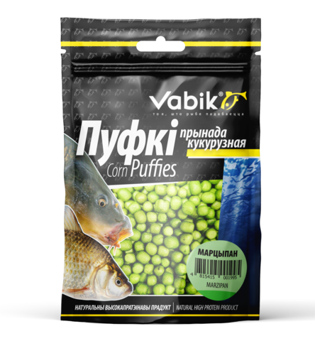 Приманка Vabik CORN PUFFIES Марципан ( продажа от 5 шт ) 4 мм