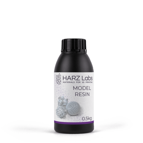 Фотополимер HARZ Labs Model Resin, белый (0,5 кг)
