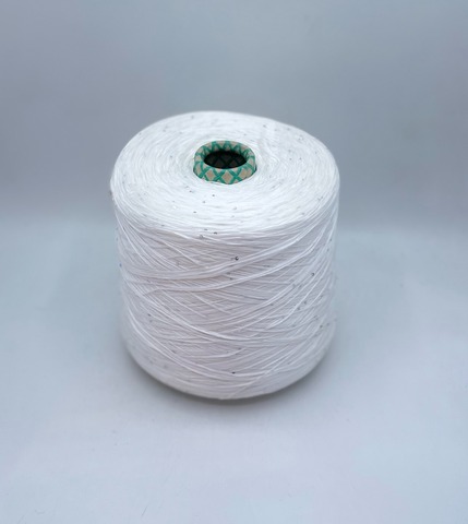 G&G Filati  (пр.Италия),art-Eucalipto, 720м/100гр, 100%Эвкалипт+пайетка(серебро) , цвет-Молочный, арт-34149