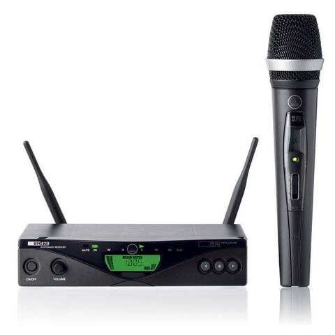 AKG WMS470 VOCAL SET D5 BD8 (570-600) - радиосистема с 'ручным' передатчиком с динамическим капсюлем D5