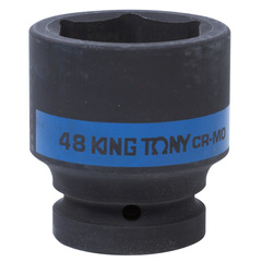 KING TONY (853548M) Головка торцевая ударная шестигранная 1", 48 мм