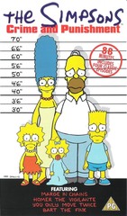 Кассета VHS The Simpsons Crime and Punishment