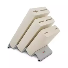 Подставка под 6 ножей, белая WUSTHOF Ikon Cream White арт.7252WUS