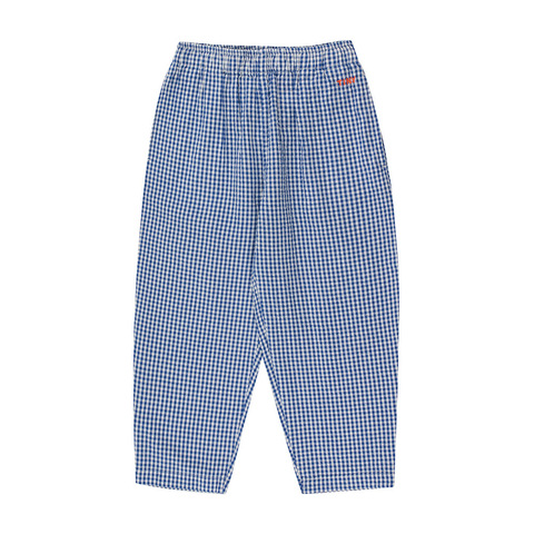 Брюки Tinycottons Vichy Barrel Ultramarine
