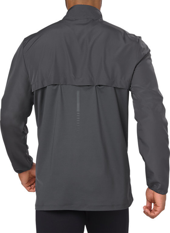 Куртка для бега мужская Asics Running Jacket серая - 3