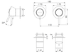 Remer X92ZPWBBR Смеситель для душа Remer X Style X92ZPWBBR, бронза масляная