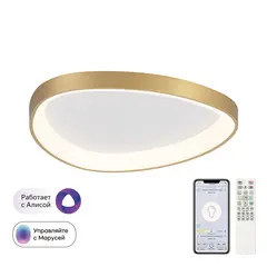 Потолочная светодиодная люстра Citilux Genka Smart CL756A142 LED RGB