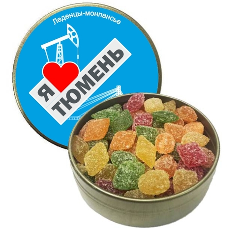 Урал Сувенир - Тюмень монпансье №0006 Я люблю