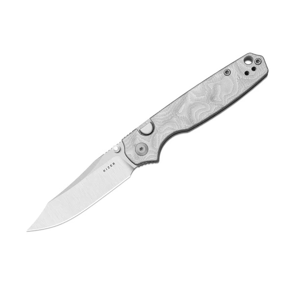 Складной нож Kizer Pokiman BLL, сталь AEB-L, рукоять G10