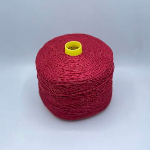 Бобинная пряжа (пр.Италия), art-Frescolino , 500м/100гр. 100% Лен цвет-Клубничное варенье, арт.30032