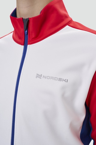 Детская лыжная куртка Nordski Jr. Advance patriot