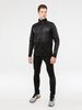 Мужской тренировочный лыжный костюм Moax Tauri Pro Hybrid Softshell черный - 1