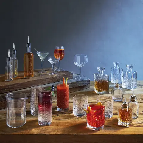 Набор из 4 стаканов для воды ELIXIR HI-BALL 480 мл LUIGI BORMIOLI Mixology арт. A12419G2N02AA02