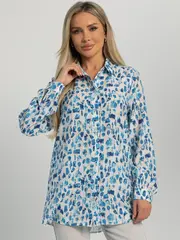 Блуза Алекса (голубая) Б16207-30М LT Collection