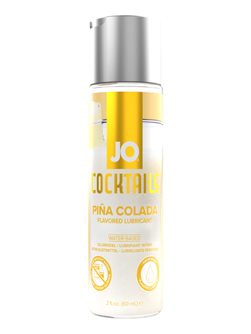 JO H2O Juicy Pineapple ароматизированный любрикант - 60мл.