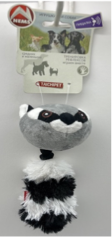 NEMS игрушка енот 2 пищалки
