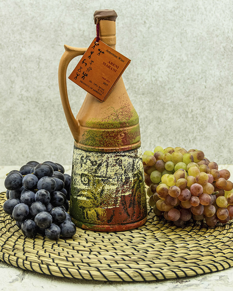 Вино Maran Winery Арени Марани Красное Сухое в Кувшине 2017 г.у. 14% 0,75 л