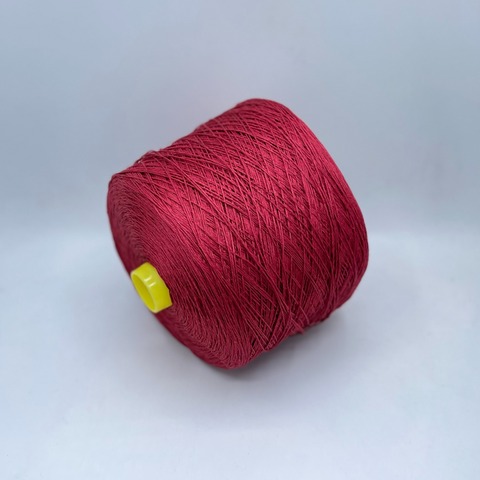 Бобинная пряжа (пр.Италия), art-Frescolino , 500м/100гр. 100% Лен цвет-Клубничное варенье, арт.30032