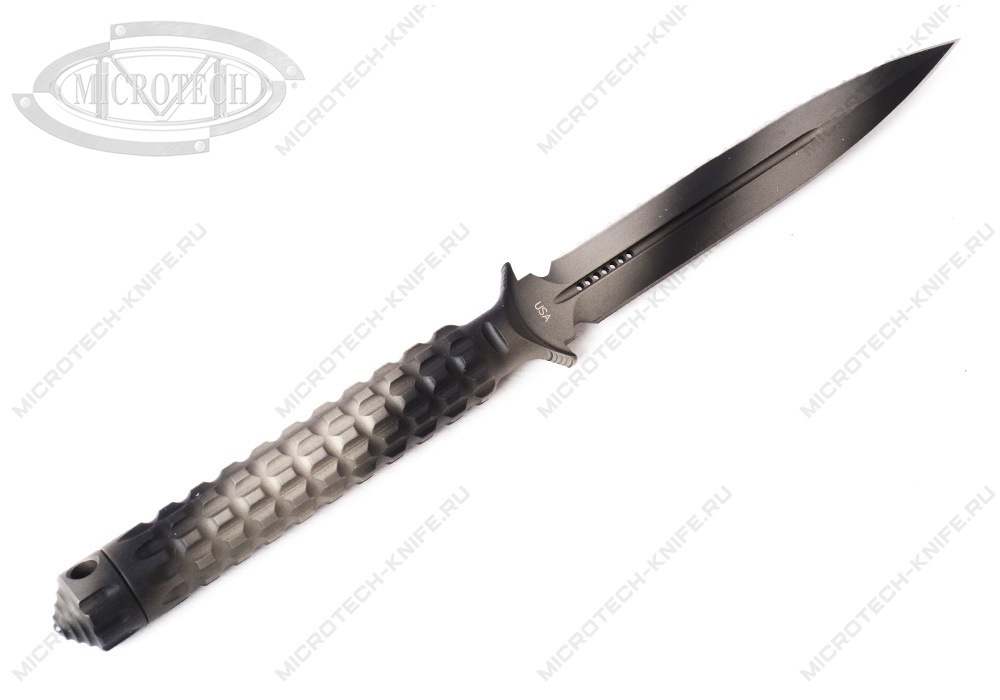 Нож Microtech ADO 115-3SC Stealth Camo Dagger Fixed Full Serr