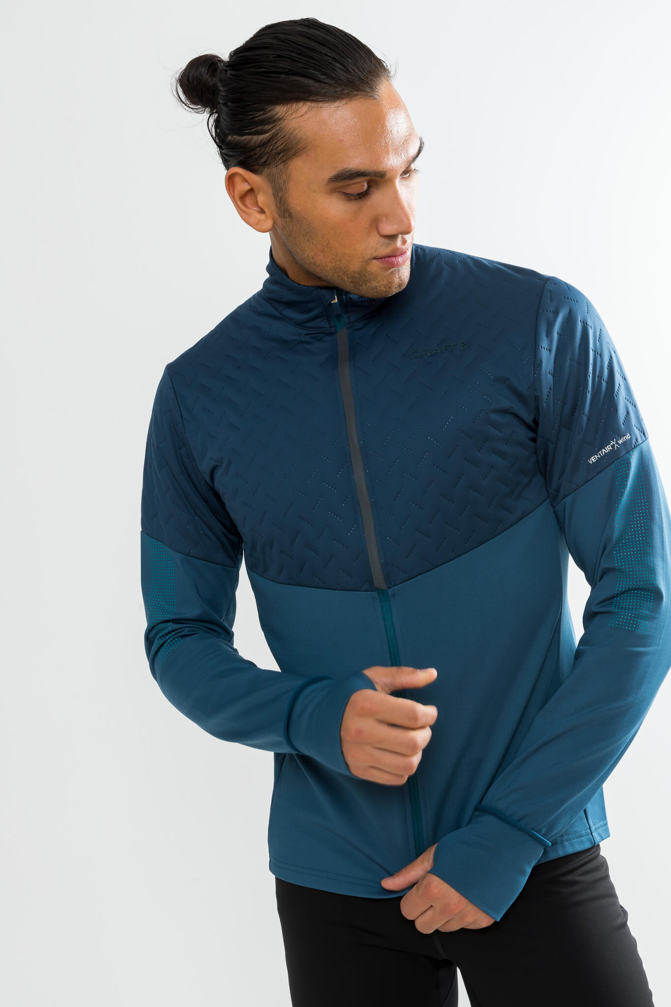 Craft Urban Thermal Run Brilliant костюм для бега утепленный мужской - 2