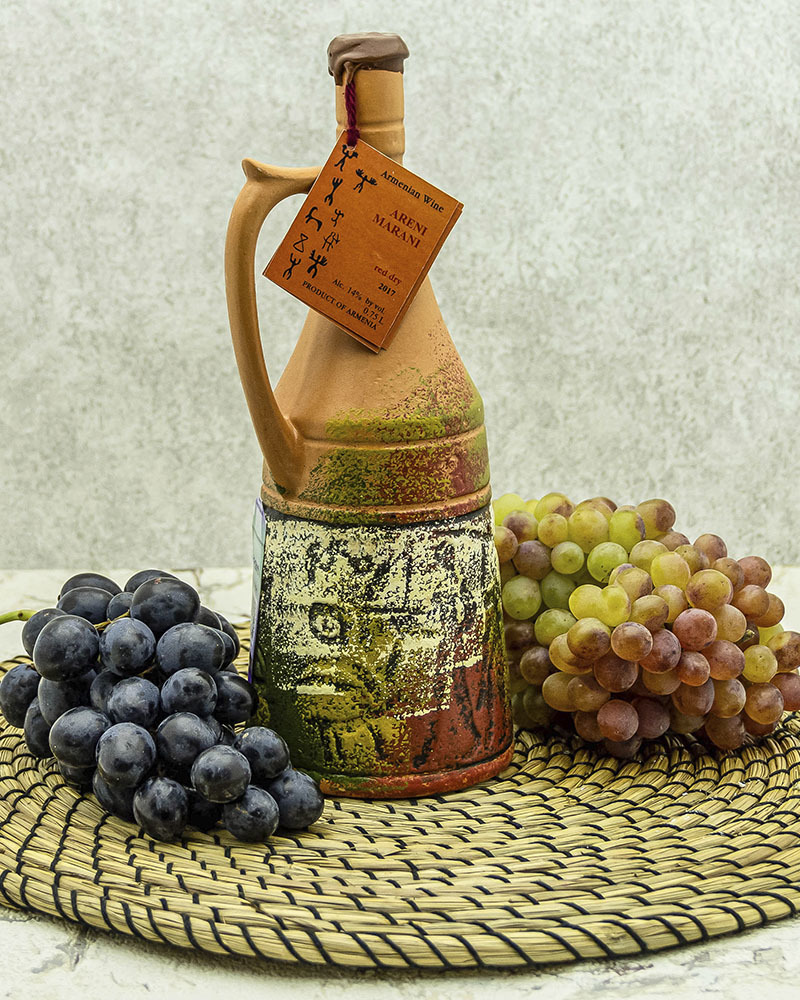 Вино Maran Winery Арени Марани Красное Сухое в Кувшине 2017 г.у. 14% 0,75 л