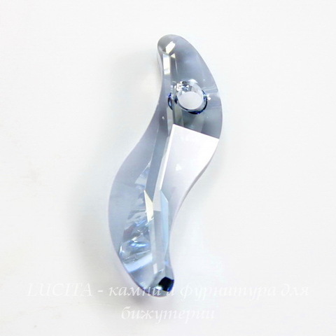 6525 Подвеска Сваровски Wave Crystal Blue Shade (19 мм) ()