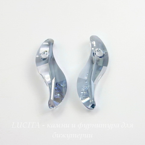 6525 Подвеска Сваровски Wave Crystal Blue Shade (19 мм) ()