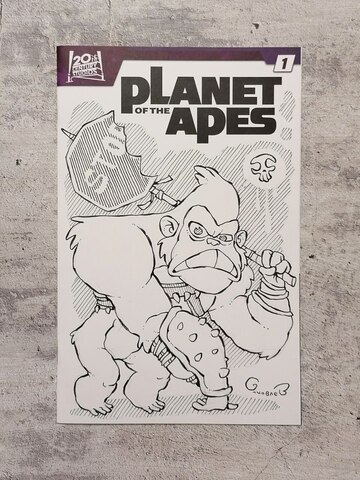Planet Of The Apes #1 (Обложка Евгения Яковлева)