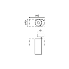 Проектор Fost SURFACE Ш70 28W белый 36° 2700K CRI90