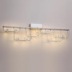7059/12WL HIGHTECH ODL26 287 светильник нерж/сталь хром IP20 LED 12W 1080Лм 3000K 220V ZAHA
