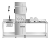 Купольная посудомоечная машина SMEG Foodservice SPH505L