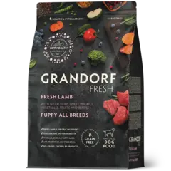 Сухой корм GRANDORF FRESH DOG Lamb PUPPY ALL BREEDS, ягненок с бататом, для щенков беременных или кормящих собак 1кг