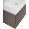 BelBagno UNO-800-1C-SO-СO База под раковину подвесная с фрезерованными ручками по всей длине фасада с одним выкатн. ящ., Бежевый матовый, 800x455x350