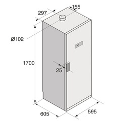 Сушильный шкаф Asko DC7774V.W