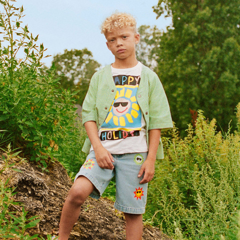 Джинсовые Шорты Stella McCartney Kids Sunshine