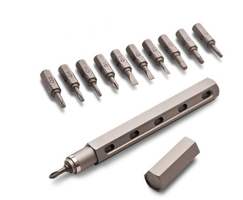 Набор отверток Mininch Tool Pen Gunmetal TP-014 Набор отверток Mininch Tool Pen Gunmetal TP-014