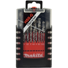 Набор свёрл по металлу HSS-G Super 1—10 мм Makita D-29941