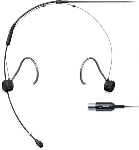 SHURE TH53B/O-MTQG Головной всенаправленный мирофон TwinPlex,, кабель 1.6мм, разъем MTQG, черный.