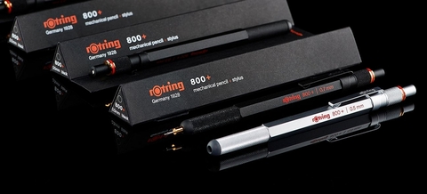 Карандаш механический Rotring 800+ Matte Silver, 0.5 mm  (1900183)