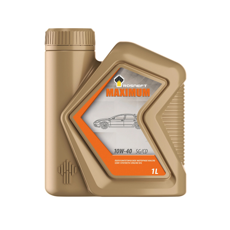Масло моторное Rosneft Maximum 10W40 полусинтетическое 1л
