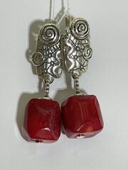 Монтеррей (серьги из серебра)