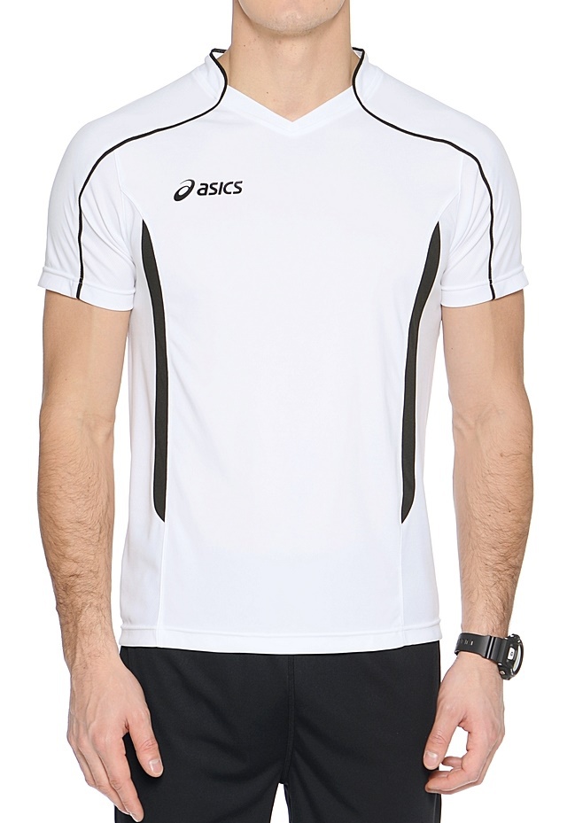 Футболка волейбольная Asics T-shirt Vol мужская белая