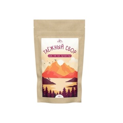 Чай чёрный с травами 'Таёжный сбор', 'Taste of Mountains', 100г