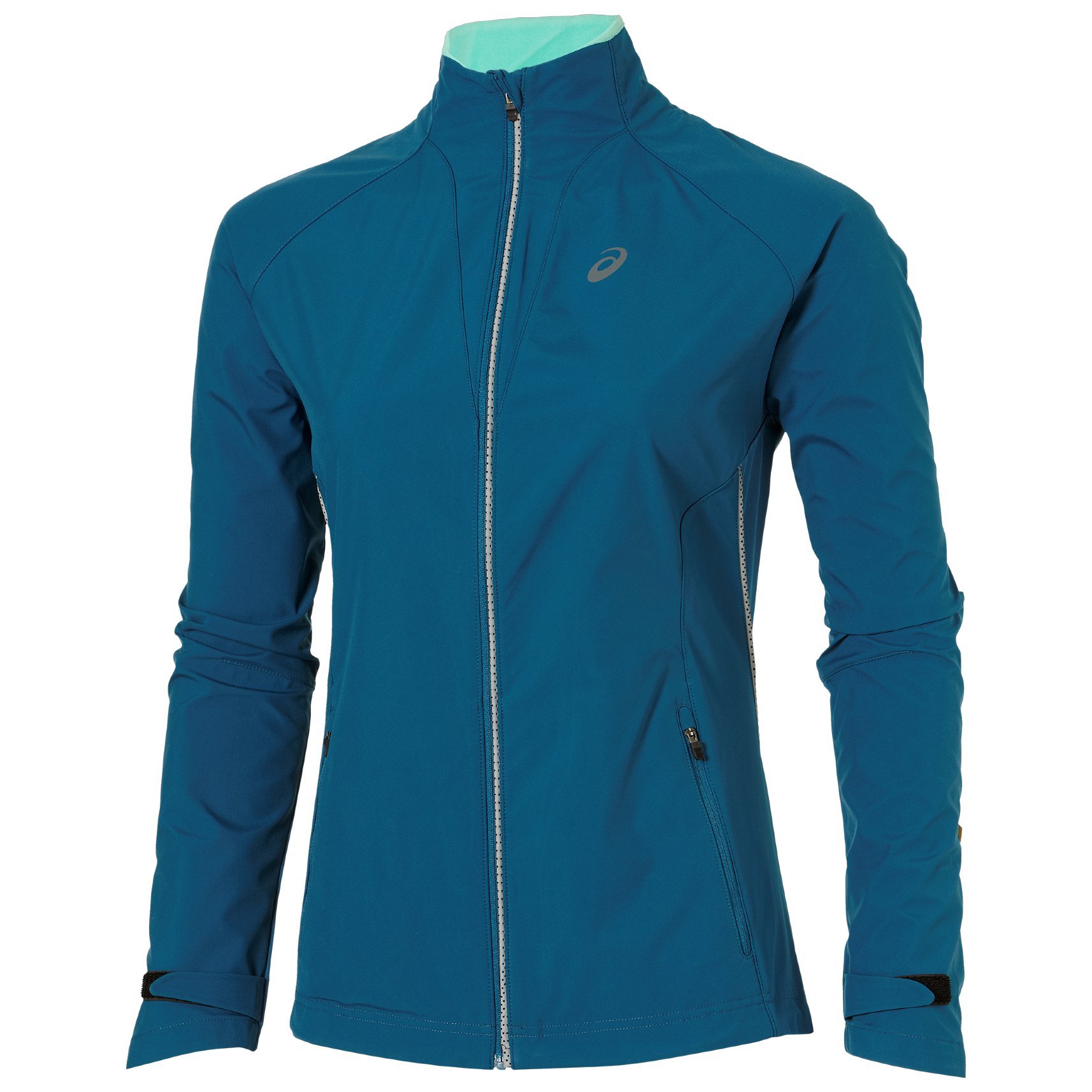 Куртка женская Asics Windstopper (синяя)