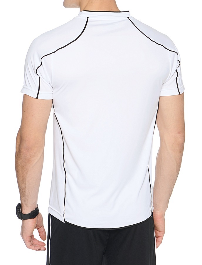 Футболка волейбольная Asics T-shirt Vol мужская белая - 2
