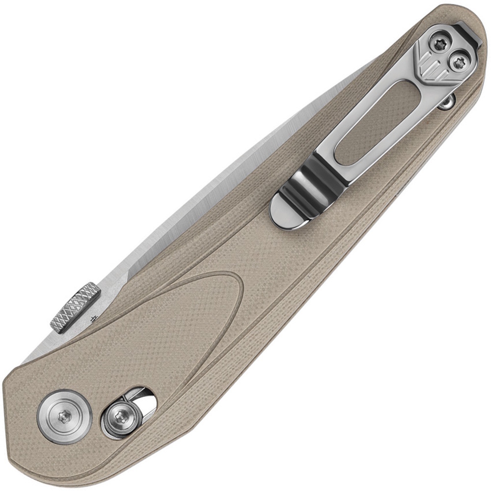 Складной нож Bestech Knives Mothus, сталь 14C28N, рукоять G10, бежевый
