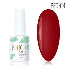 MIO гель лак RED № 04- 8 мл